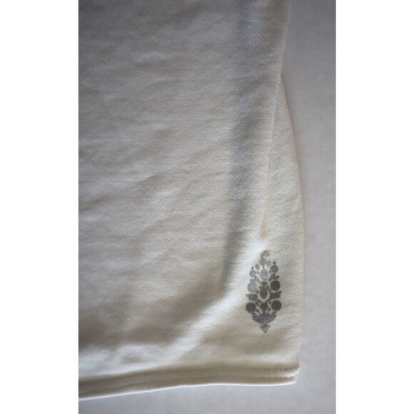 Free People Movement Women's Sz S/M Ivory Oversized Sleeveless Tee Shirt - Picture 6 of 9